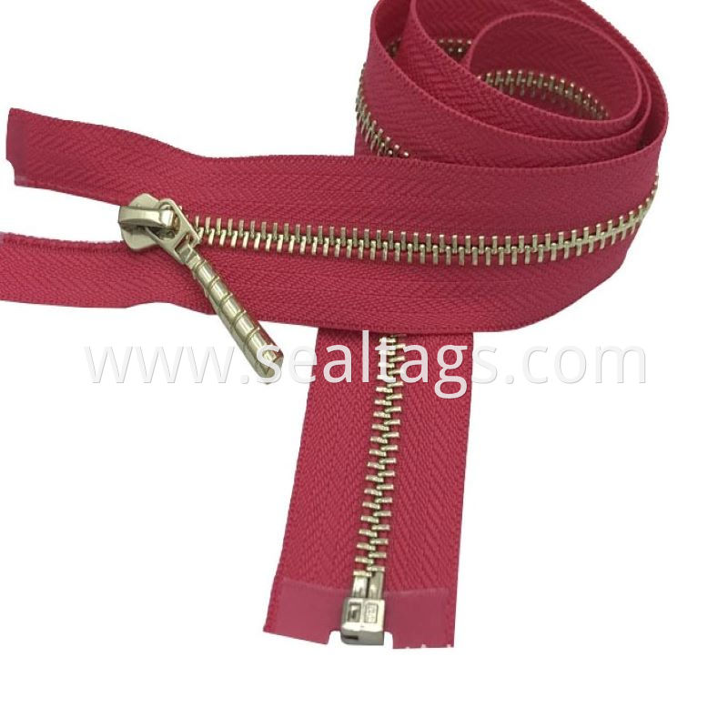 Colorful Metal Zipper